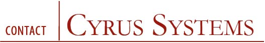 The Cyrus Contact Page